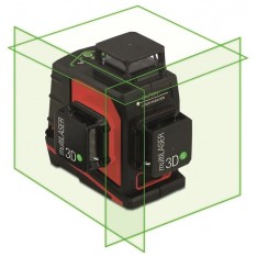 Laserlood roheline 3x360 multiLASER 3D Laser