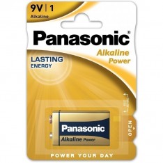 Patarei 9V 6LR61 Panasonic Alkaline Power