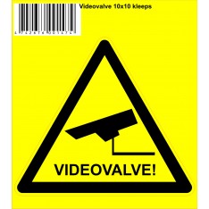 Videovalve 10x10cm kleeps