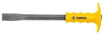 Chisel with protector - 400 x 19 mm, Alloy Steel