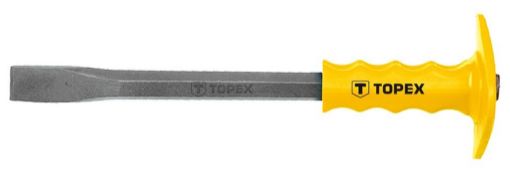 Chisel with protector - 400 x 19 mm, Alloy Steel