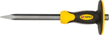 Point chisel with protector, 4x19x300mm