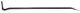 Wrecking bar 800mm, 19mm