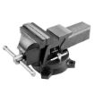 Bench vice with anvils and swivel base 150mm