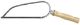 Hacksaw frame 150mm with wooden handle