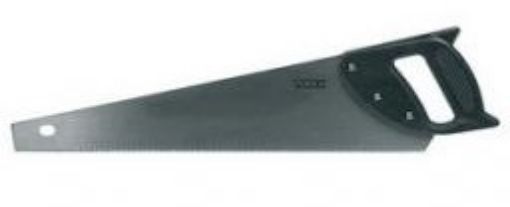 Hand saw - 450mm, hardened teeth, plastic handle