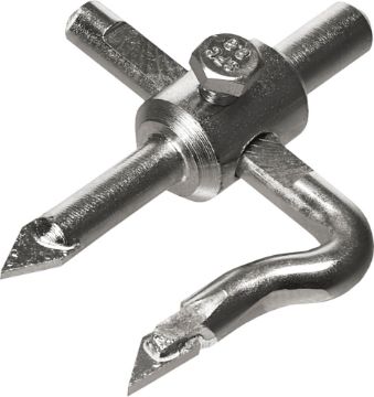 Adjustable hole cutter, 40-90mm