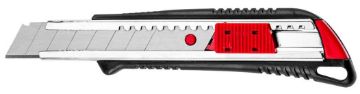 Snap-off blade knife 18mm, metal slideway