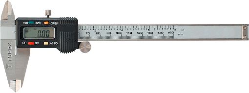 Digital caliper, 150 mm, in box, acc. 0,02 mm