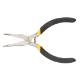 Precision bent nose pliers 130mm