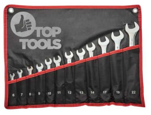 Combination spanner set 12 pcs, 6-22mm