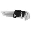 Hex-key set 9pcs, 1.5-10mm CV