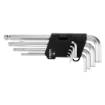 Hex-key set 9pcs, 1.5-10mm CV
