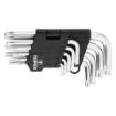 Torx-key set 9pcs, T10-T50, CV
