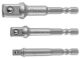 3pcs extension adapter 1/4, 3/8, 1/2  Line