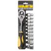 Socket set 1/2 , 11 pcs