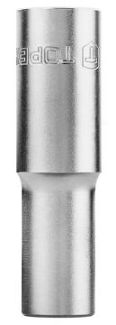 Deep socket 1/2 , 10mm, CrV