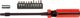 Screwdriver with flexile shank with bits 10pcs
