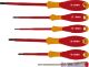 Screwdriver 1000V set 5 pcs + voltage tester 230V