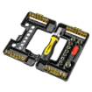 Bits & sockets set with ratchet 38 pcs