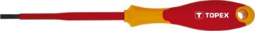 Screwdriver flat 2.5x75mm, 1000V