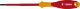 Screwdriver flat 2.5x75mm, 1000V