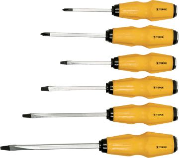 Screwdriver go through set 6pcs