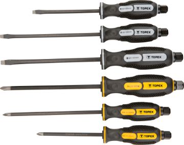 Screwdriver go through set 6pcs