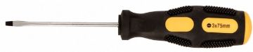 Screwdriver flat 3x75mm