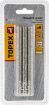 Glue sticks, silver, brocade, 6 pcs, 8 mm x 100 mm