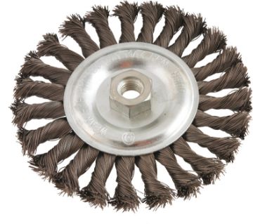 Circular brush 150mm, twisted wire