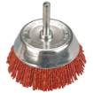 2-1/2  cup brush with shaft Abrasive