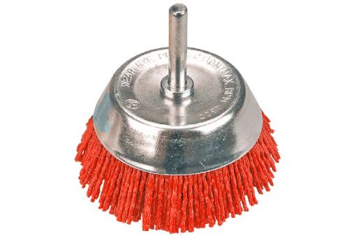 2-1/2  cup brush with shaft Abrasive