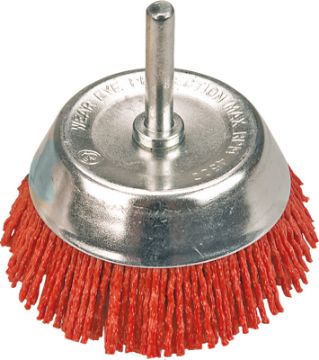 3  cup brush with shaft Abrasive