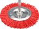 4  circular brush with shaft Abrasive