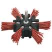 4  Strip Flap Brush Abrasive