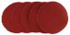 Velcro sand paper K60, 125mm, 5pcs set