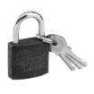 Iron padlock, 30 mm, 3 keys