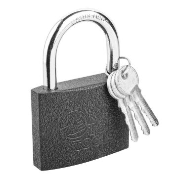 Iron padlock, 30 mm, 3 keys