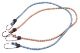 Rubber tie down, 2 pcs, 100cm