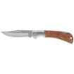 Pocket knife, blade 80mm, stainless steel wooden handle
