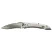 Pocket knife, blade 80mm, stainless steel metal handle