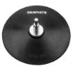 Rubber disc 125 mm, stiff