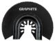 HCS half-circle blade for wood, 87 mm, 200 teeth