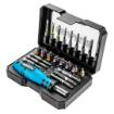 Screwdriver bit set, 31 pcs.