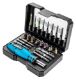 Screwdriver bit set, 31 pcs.