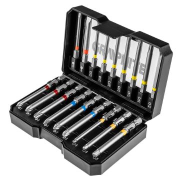 Screwdriver bit set, 18 pcs.