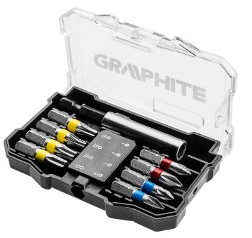 Screwdriver bit set, 10 pcs.