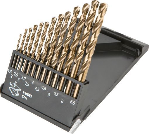 HSS-Co drill set 1.5 - 6.5 mm / 13 pcs.