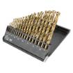 HSS-TiN drill set 1.0 - 10.0 mm / 19 szt.